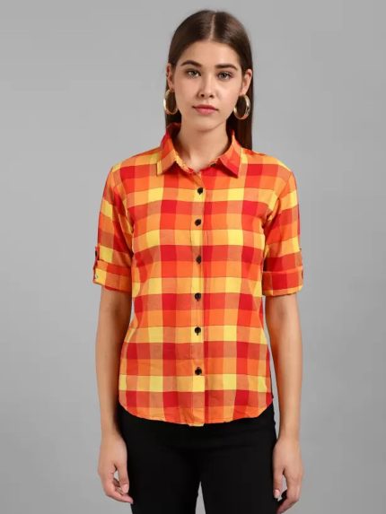 TANDUL  Women Regular Fit Printed Formal Shirt